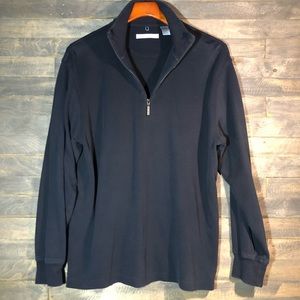 Geoffrey Beene V ZIP Formal Sweater